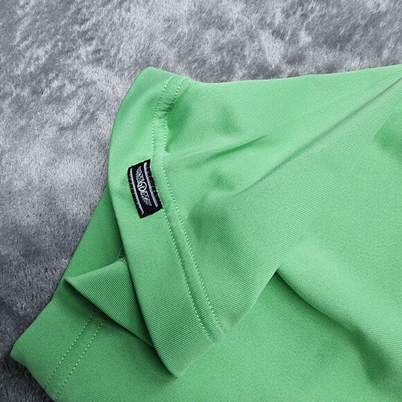 Straight Down Men's Green Performance Golf Polo Shirt Size XL - Picture 5 of 12